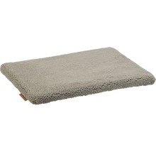 Aire de repos grise pour chien en textile