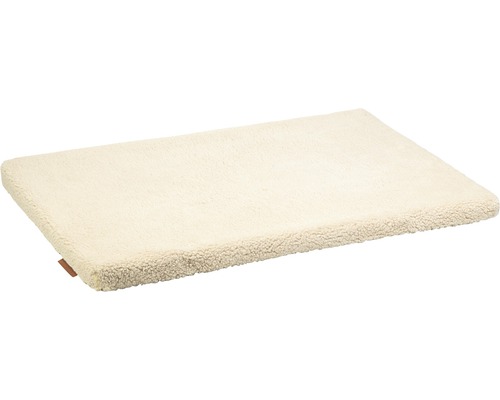 Lit-matelas pour chien beeztees Memory Foam Ito 89 x 60 x 4 cm beige Dessous rectangulaire et moelleux