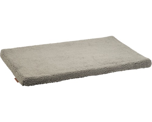 Lit-matelas pour chien beeztees Memory Foam Ito 109 x 69 x 5 cm gris Tapis gris en molleton pour chien ou chat