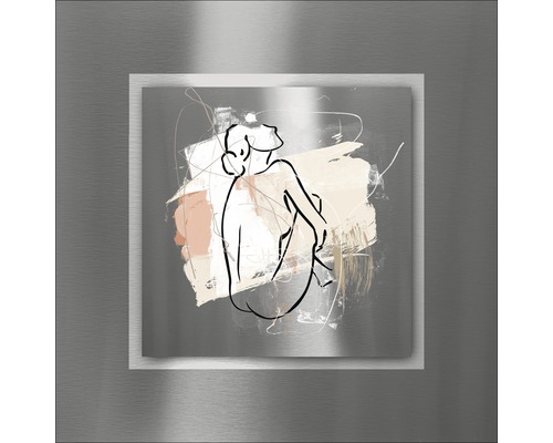 Image murale décorative avec représentation d''une femme