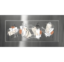 Dekoratives Wandbild mit Frauendarstellungen