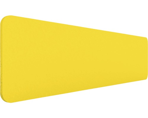 Cloison pour table AKUSTIX Vario 400x1600 mm jaune