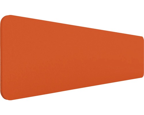 Cloison pour table AKUSTIX Vario 400x1600 mm orange