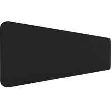 Schwarzer Rollladenlamellenabschnitt