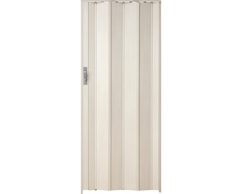 Falttür aus Kunststoff mit Griff