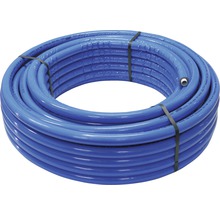 Anneau de tuyau de chauffage bleu