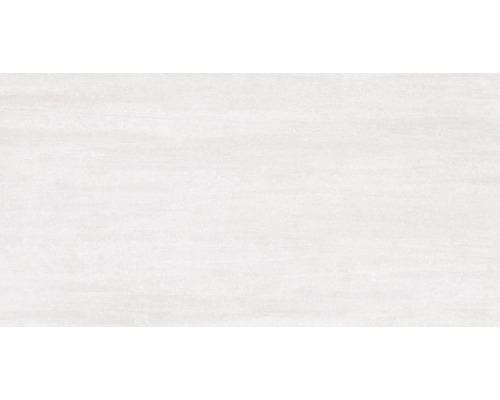 Steingut Wandfliese Cementine 30 x 60 x 0,9 cm weiß matt