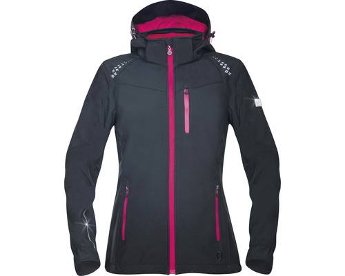 Softshell ARDON femmes taille M noir/rose