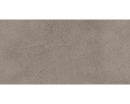 Carrelage sol et mur en grès cérame fin Cementine 60 x 120 x 0,9 cm Mink mat R10B
