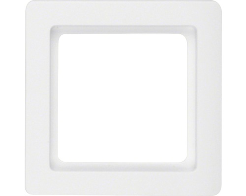 Plaque d'interrupteur Berker 10116089 simple Q.1 blanc polaire/velours