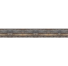 Façade en bois avec planches