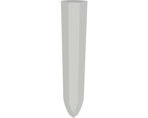 Angle intérieur pour plinthe à gorge fine gris argent 2 x 10 cm Pot de fleurs en plastique