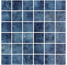 Mosaïque avec motifs abstraits pour la décoration murale et de sol