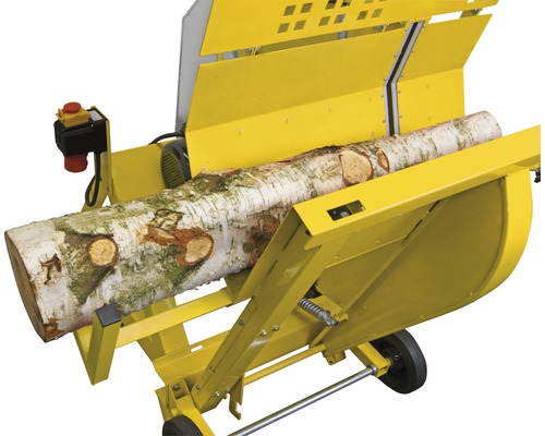 Scie à bois de chauffage avec bûche