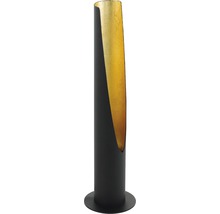 Lampe de table à LED acier 5,0W 340 lm 3000 K blanc chaud hxØ 395x60 mm Barbotto noir/or avec interrupteur intermédiaire à cordon-thumb-1