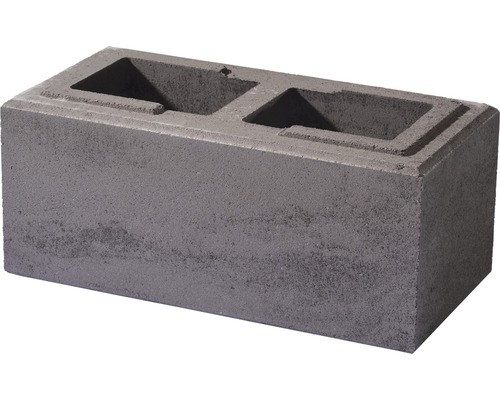 Grauer Beton-Hohlblockstein