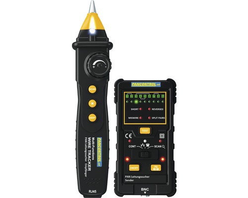 Kit de recherche de câbles multifonction avec émetteur et récepteur