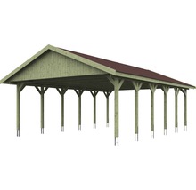 Holzcarport mit Dach