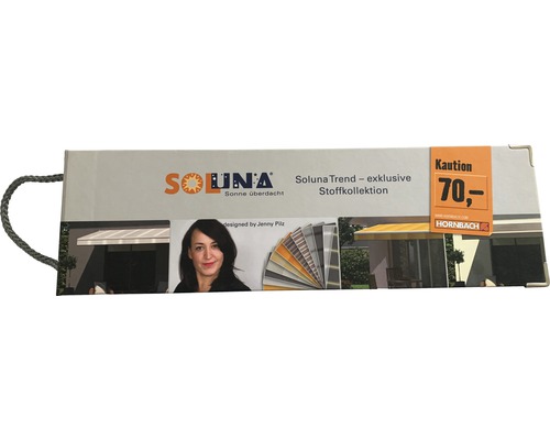 Soluna Trend Stoffkollektion Musterbuch für Markisen