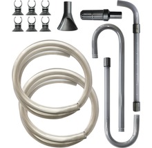 Aquarium Zubehör Set mit Schläuchen, Saugfüßen, Düse und Rohren