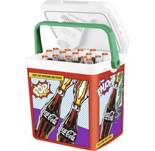 Kühlbox Cubes Coca Cola PopArt BxHxT 32,7 x 45,8 x 44,7 cm Kühlteil 32 l-thumb-2