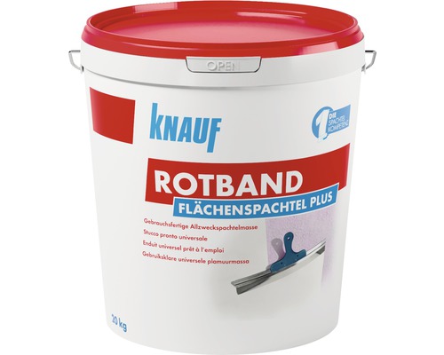 Enduit de lissage Knauf Rotband Plus 20 kg