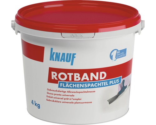 Enduit de lissage Knauf Rotband Plus 4 kg