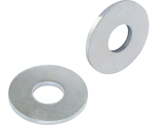 Rondelle Reyher DIN 9021 Ø 8,4 mm galvanisée 100 pièces Deux rondelles métalliques
