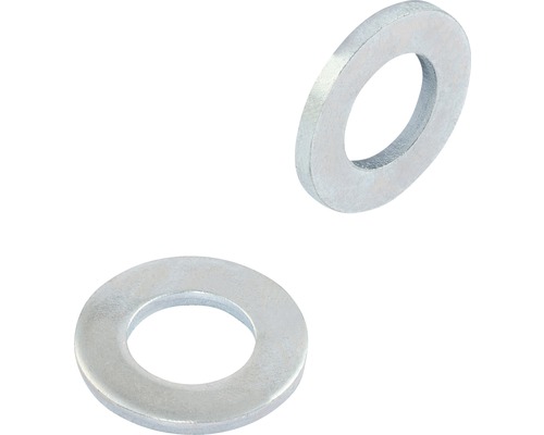 Rondelle Reyher DIN 125 Ø 15 mm acier inoxydable A2 50 pièces Deux rondelles métalliques pour vis