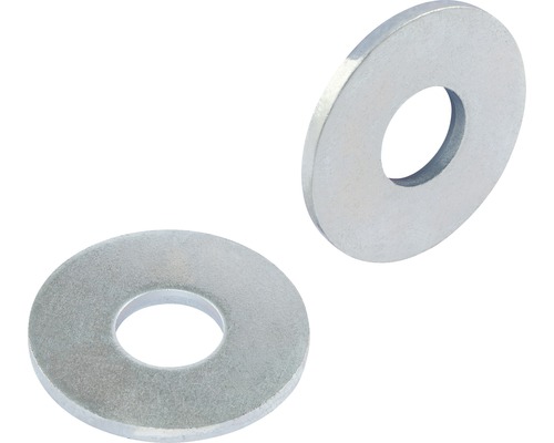 Rondelle Reyher DIN 9021 Ø 5,3 mm acier inoxydable A2 100 pièces Deux rondelles métalliques