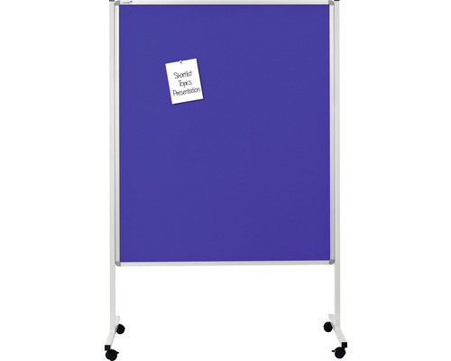 Tableau d'affichage Multiboard XL bleu 120x150 cm