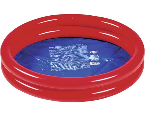 Pataugeoire, piscine pour enfant, piscine hors sol enfants, piscine 2 boudins orange Pataugeoire ronde en plastique