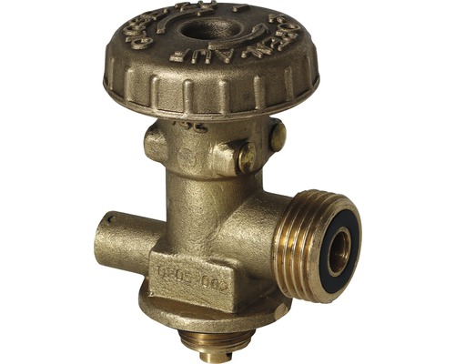 Vanne de bouteille de gaz en laiton