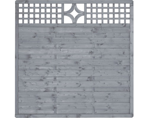Élément de clôture Konsta Livia 180 x 180 cm gris clair