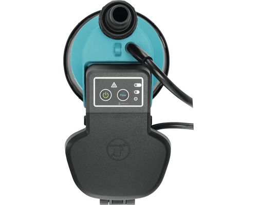 Oberansicht einer Gartenpumpe