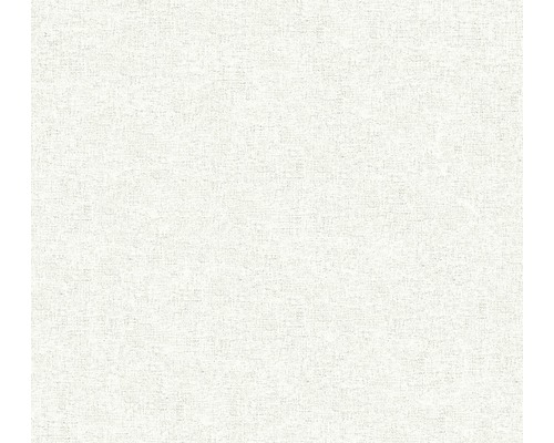 Papier peint intissé 37548-2 New Elegance uni blanc Gros plan d''un papier peint blanc avec un aspect textile