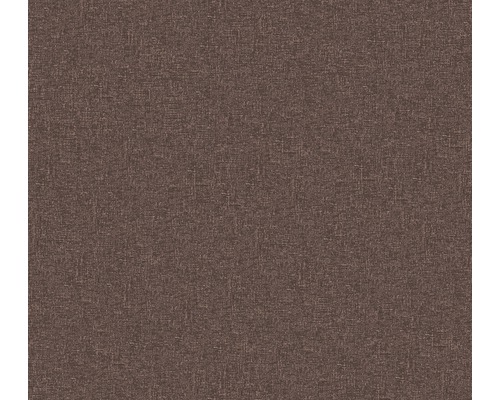 Papier peint intissé 37548-6 New Elegance uni marron Papier peint uni avec texture textile