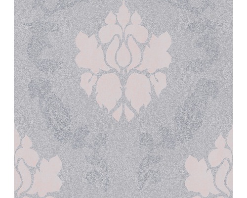 Papier peint intissé 37552-3 New Elegance ornement gris