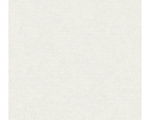 Papier peint intissé 3565-74 New Life uni beige Papier peint textile blanc avec une fine structure