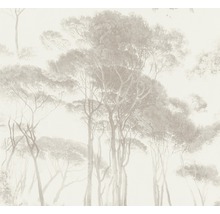 Papier peint avec motif de forêt