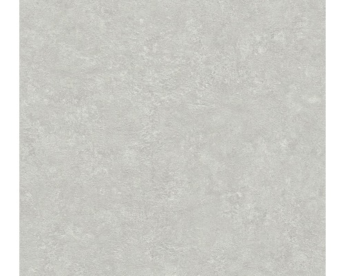 Papier peint intissé 37744-6 Industrial uni gris Papier peint avec structure d''enduit
