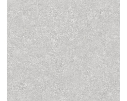 Papier peint intissé 37744-7 Industrial uni gris Papier peint avec structure d''enduit