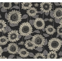 Tapete mit Sonnenblumenmuster