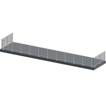 Balkongeländer aus Metall
