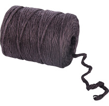 Fil de jute marron foncé 6 brins Ø 6 mm 120 m