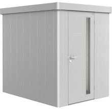 Gerätehaus Biohort Neo 2A Standardtür 180 x 236 cm silber-metallic