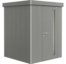 Gerätehaus Biohort Neo 1A Standardtür 180 x 180 cm quarzgrau-metallic