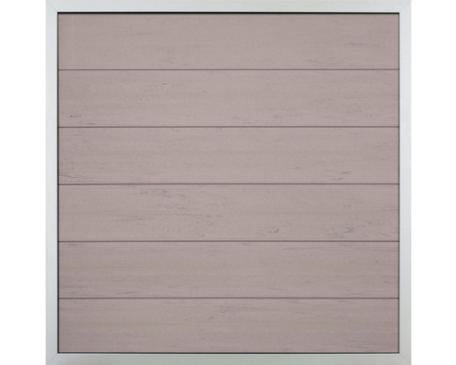 Élément de clôture Novara 180x180 cm bicolore/sable beige