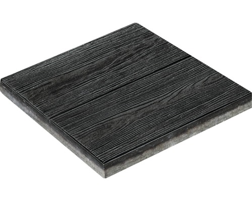 Muster zu Beton Terrassenplatte iStone Lignum basalt