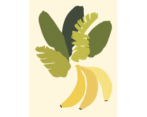Kunstdruck Botanical Bananas 18x24 cm-0